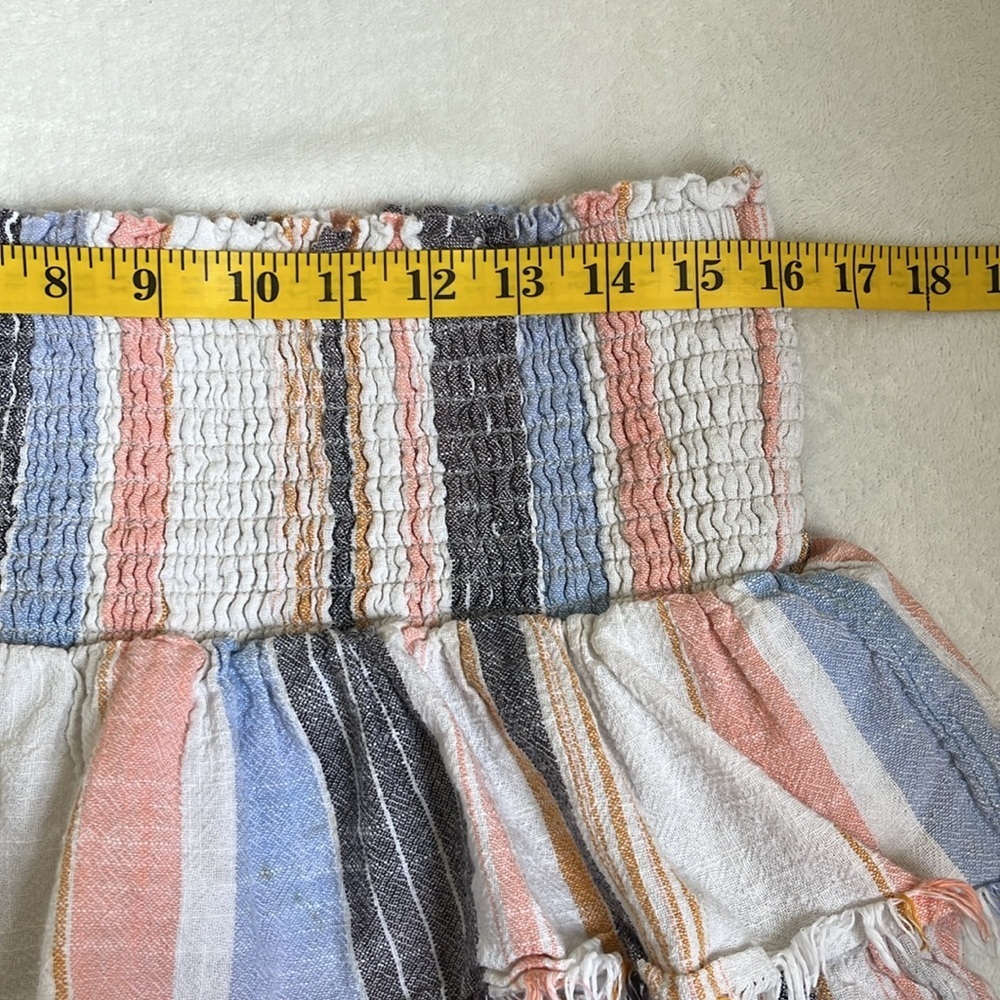 Aerie Women’s Tiered Mini Skirt Size Large - Picture 5 of 7